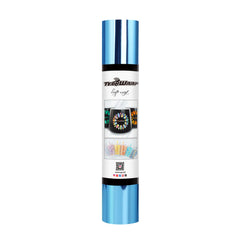 TeckWrap Mirror Chrome Adhesive Vinyl -  Cool Blue | Elevate Your Crafts with Lustrous Brilliance-1