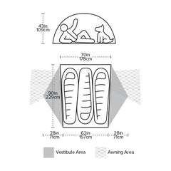 Big Agnes Copper Spur UL3 Backpacking Tent-8