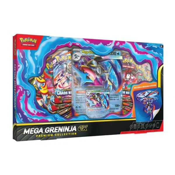 Pokémon TCG - Mega Evolution - Mega Greninja ex Premium Collection Box-1