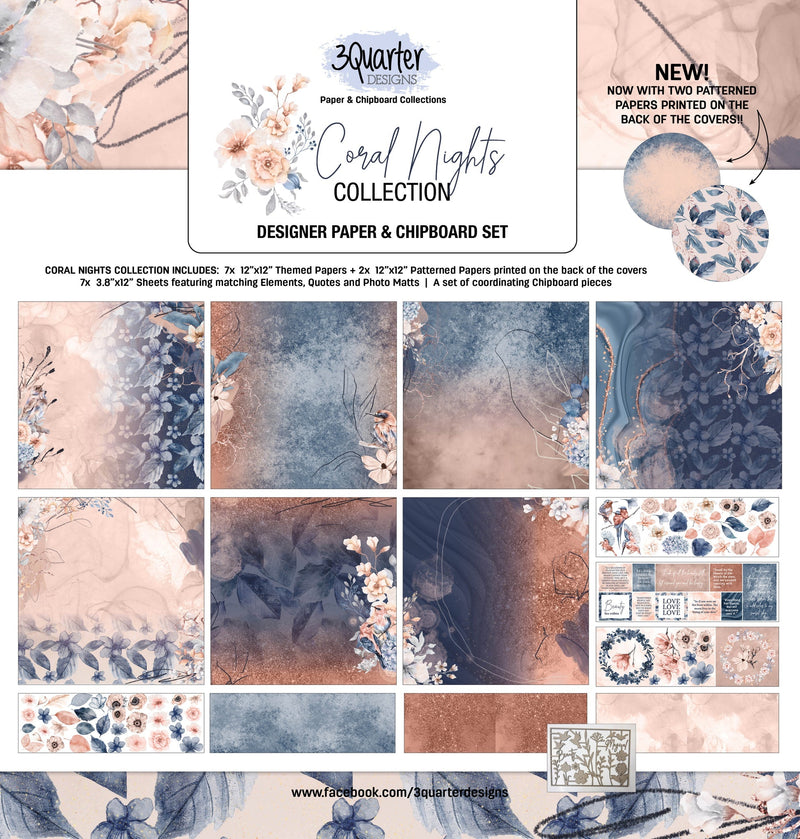 3Quarter Designs Coral Night Collection-1