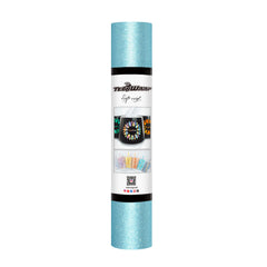 TeckWrap Glitter Adhesive Vinyl- Cornflower Blue | Durable & Easy-to-Cut | Perfect for Craft Projects!-1