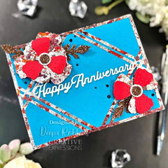 Creative Expressions Sam Poole Shabby Basics Petite Fleur - Madelaine Craft Die-6
