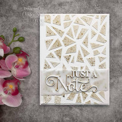 Creative Expressions Broken Glass DL Stencil 4 in x 8 in (10.0 x 20.3 cm)-4