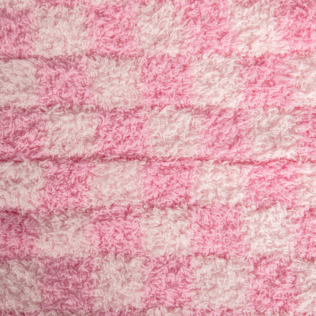 Cotton Candy Check Print Extended Throw-3