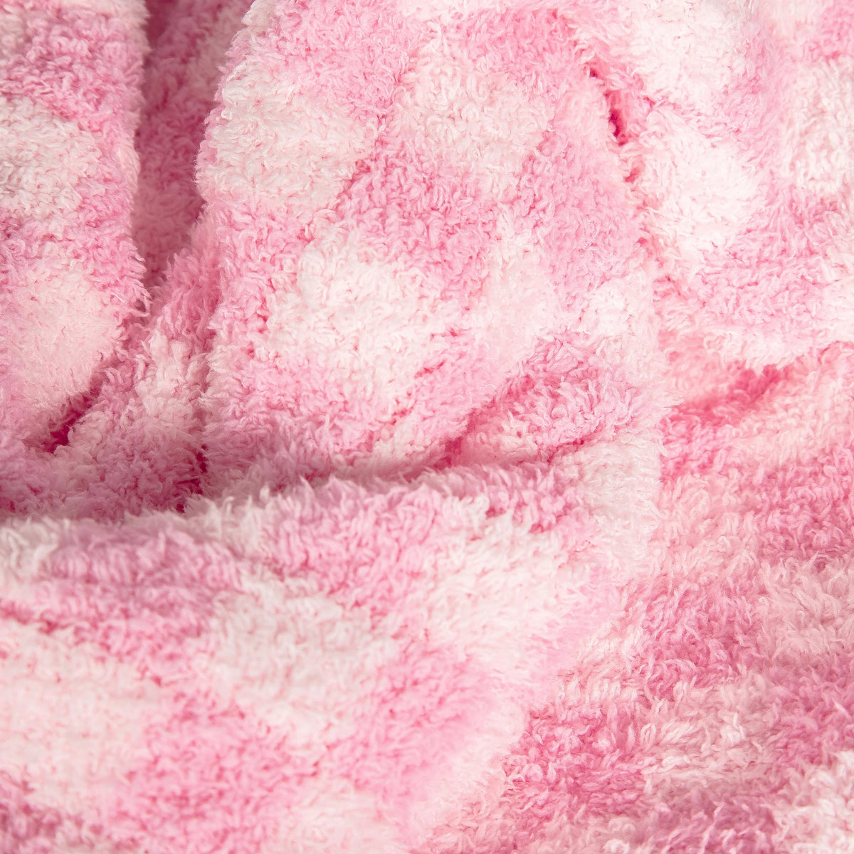 Cotton Candy Check Print Toddler Blanket-10