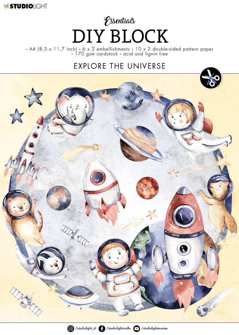 SL DIY Block Explore The Universe Essentials 294x210xmm 1 PC nr.17-1