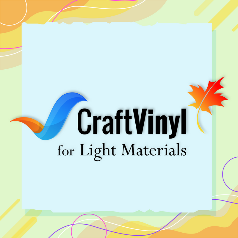 Craft Vinyl Inkjet Printable Transfers For Light Materials HTV-1