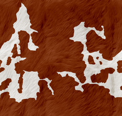 Craft HTV Brown Cow Pattern 2-1