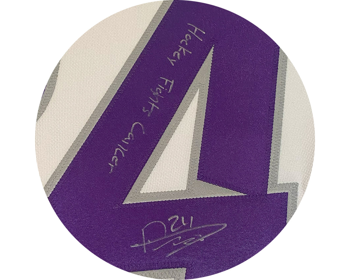Jersey Adidas de los Buffalo Sabres autografiado por Dylan Cozens con la inscripción "Hockey Fights Cancer"-2