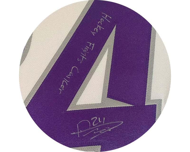Jersey Adidas de los Buffalo Sabres autografiado por Dylan Cozens con la inscripción "Hockey Fights Cancer"-2