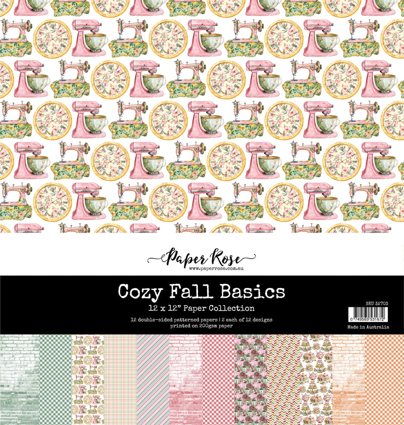 Cozy Fall Basics 12x12 Paper Collection 32703-1