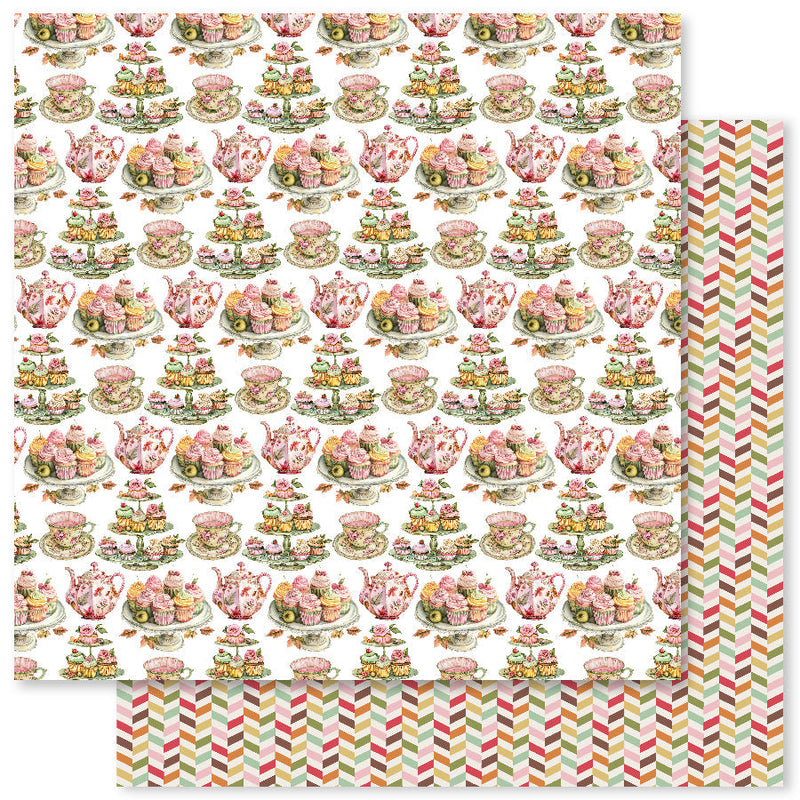 Cozy Fall Basics E 12x12 Paper (12pc Bulk Pack) 32718-1