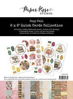 Cozy Fall 6x8" Quick Cards Collection 32730-1