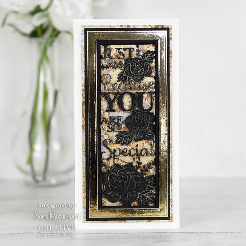Creative Expressions Sue Wilson Slimline You Are So Special Craft Die-5