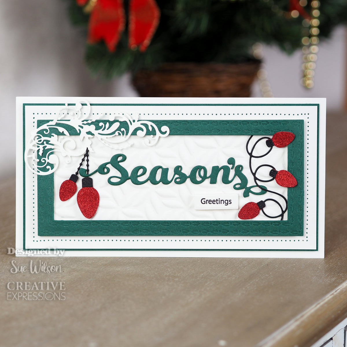 Creative Expressions Sue Wilson Seasons Craft Die & Stamp Set-3