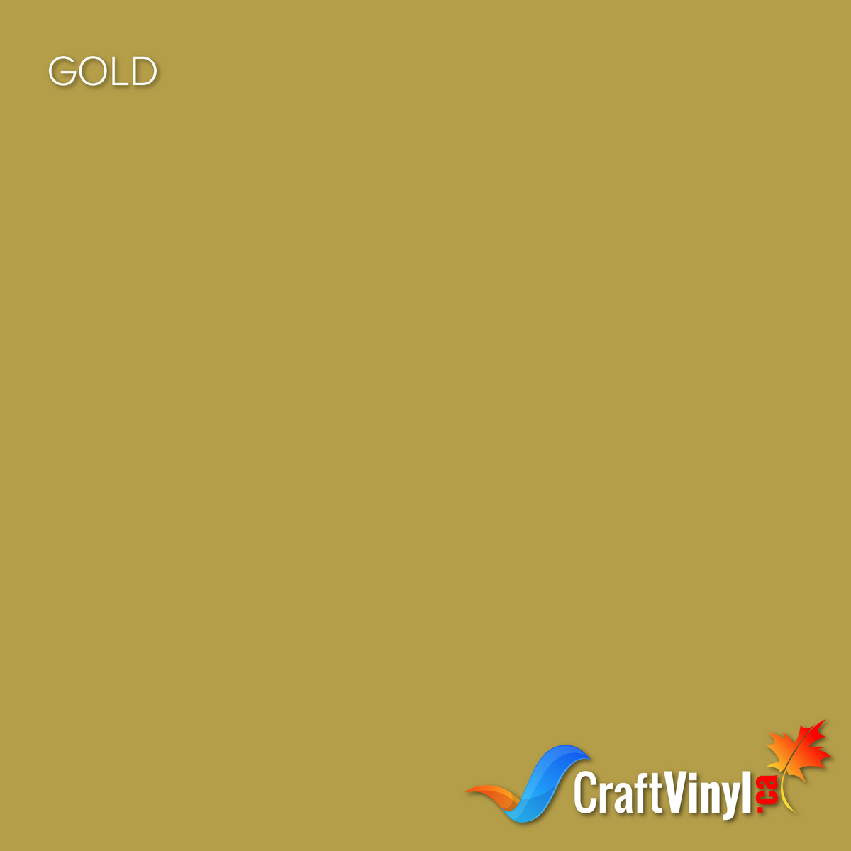 Craft Gold Puff HTV Vinyl 12" x 10"-1