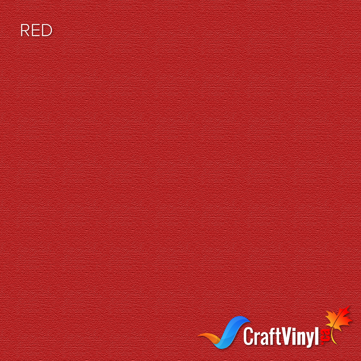 Craft Red Puff HTV Vinyl 12" x 10"-1