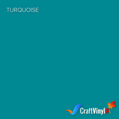 Craft Turquoise Puff HTV Vinyl 12" x 10"-1