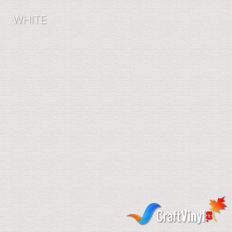 Craft White Puff HTV Vinyl 12" x 10"-1