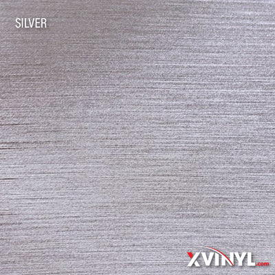 XVinyl Premium Brushed Metal HTV - Ideal for Cotton, Polyester, Blends-3