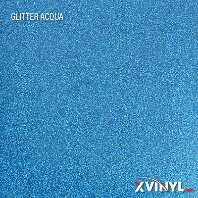 XVinyl Premium Glitter Heat Transfer Vinyl - High Quality Sparkling HTV Sheets-1