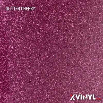 XVinyl Premium Glitter Heat Transfer Vinyl - High Quality Sparkling HTV Sheets-4
