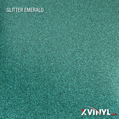 XVinyl Premium Glitter Heat Transfer Vinyl - High Quality Sparkling HTV Sheets-6