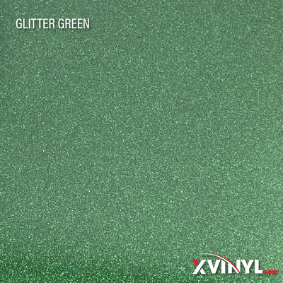 XVinyl Premium Glitter Heat Transfer Vinyl - High Quality Sparkling HTV Sheets-8