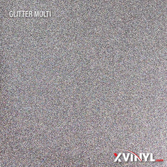 XVinyl Premium Glitter Heat Transfer Vinyl - High Quality Sparkling HTV Sheets-10