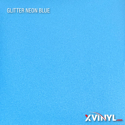 XVinyl Premium Glitter Heat Transfer Vinyl - High Quality Sparkling HTV Sheets-12