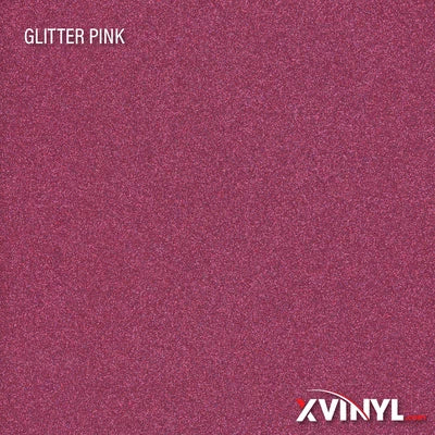 XVinyl Premium Glitter Heat Transfer Vinyl - High Quality Sparkling HTV Sheets-18