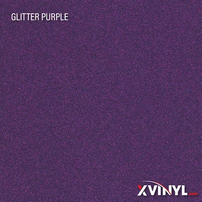 XVinyl Premium Glitter Heat Transfer Vinyl - High Quality Sparkling HTV Sheets-19