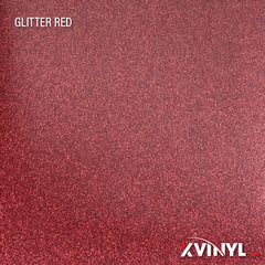 XVinyl Premium Glitter Heat Transfer Vinyl - High Quality Sparkling HTV Sheets-21