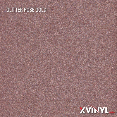 XVinyl Premium Glitter Heat Transfer Vinyl - High Quality Sparkling HTV Sheets-24