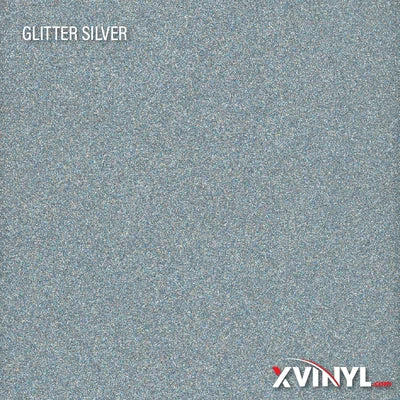 XVinyl Premium Glitter Heat Transfer Vinyl - High Quality Sparkling HTV Sheets-26