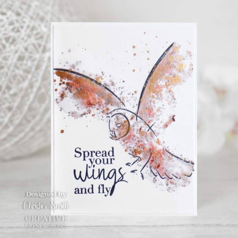 Creative Expressions Bonnita Moaby Stay Wild A5 Clear Stamp Set-3