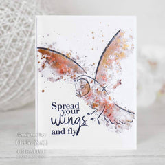 Creative Expressions Bonnita Moaby Stay Wild A5 Clear Stamp Set-3
