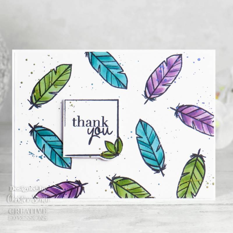 Creative Expressions Bonnita Moaby Stay Wild A5 Clear Stamp Set-4