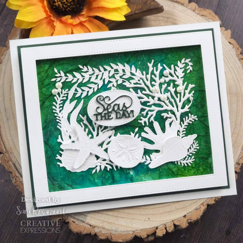 Creative Expressions Sue Wilson Mini Expressions Seas The Day Craft Die-2