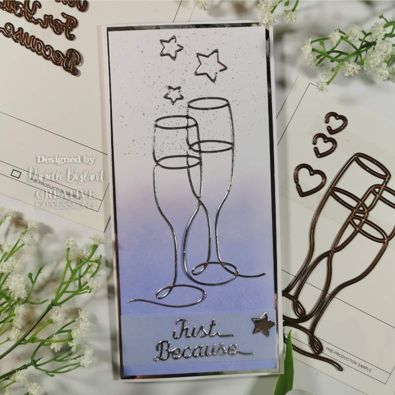 Creative Expressions One-liner Collection Just For You Craft Die-4