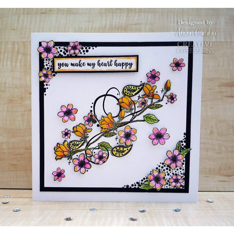 Creative Expressions Designer Boutique Hey Bud 6 in x 4 in Clear Stamp Set-2