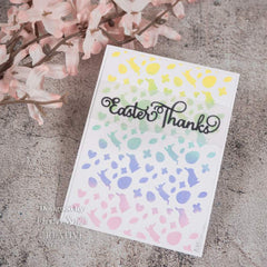 Creative Expressions Happy Hopping DL Stencil 4 in x 8 in (10.0 x 20.3 cm)-2