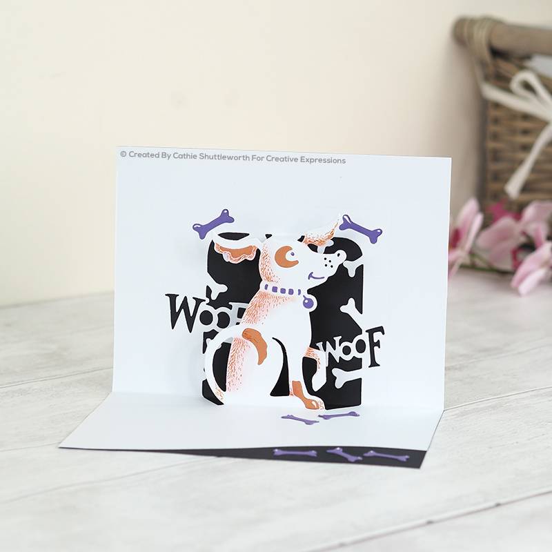 Paper Cuts Woof! Craft Die-5