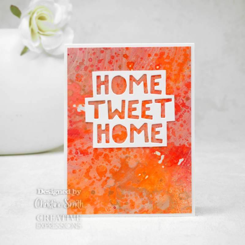 Creative Expressions Paper Panda Home Tweet Home Craft Die-4