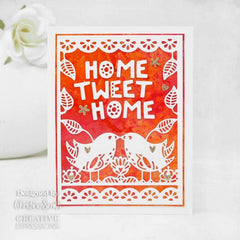 Creative Expressions Paper Panda Home Tweet Home Craft Die-2
