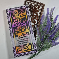 Creative Expressions Sue Wilson Slimline Anniversary Hearts Craft Die-12