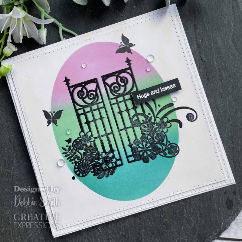 Creative Expressions Designer Boutique Walk On In 6 in x 4 in Clear Stamp Set-2