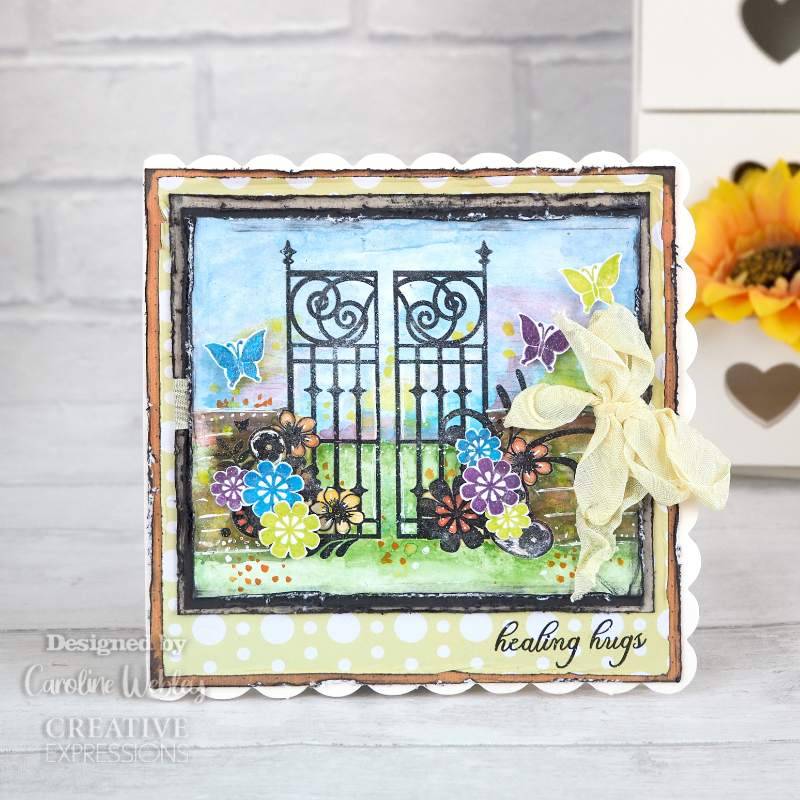Creative Expressions Designer Boutique Walk On In 6 in x 4 in Clear Stamp Set-3