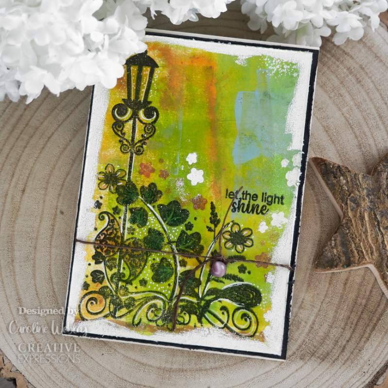 Creative Expressions Designer Boutique Go With The Glow 6 in x 4 in Clear Stamp Set-2