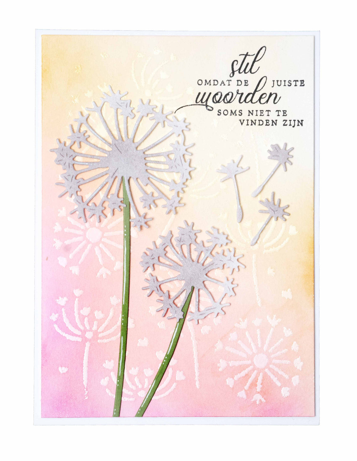 CCL Mask Dandelion Essentials 210x148x1mm 1 PC nr.189-2